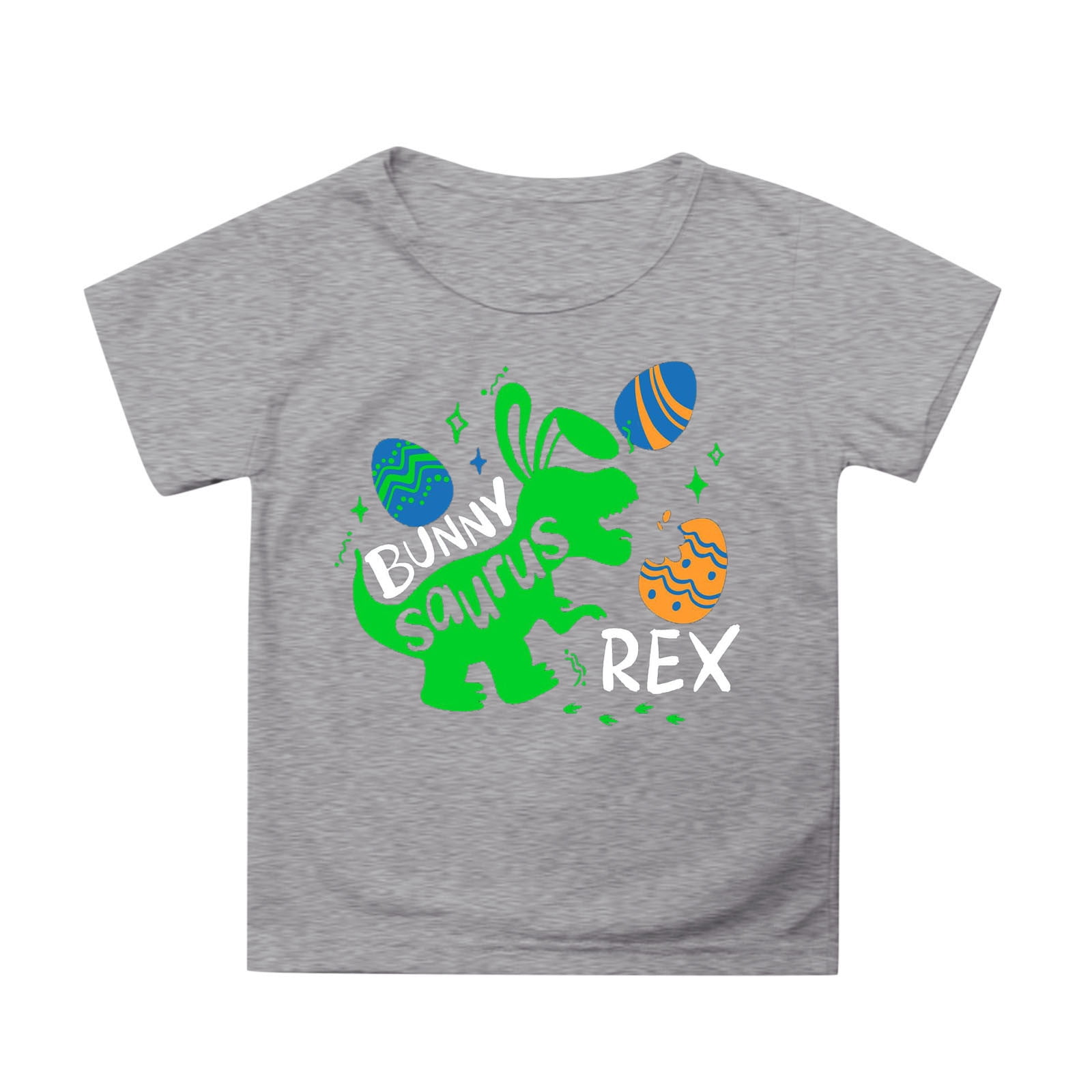 Boys Easter Shirt Casual Soft Blue Flowers Bunny Easter Story Tshirt ...