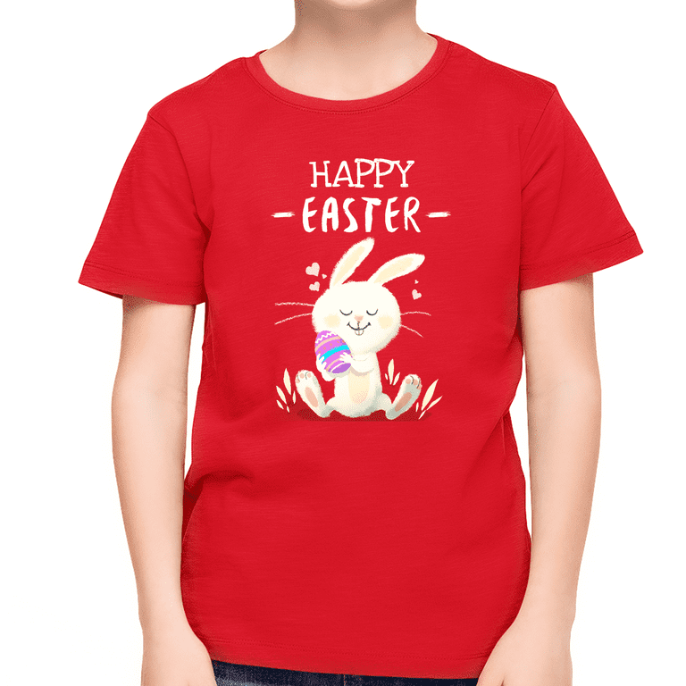 Boys Easter Shirt Easter Shirts Funny Bunny Shirt Easter Shirts