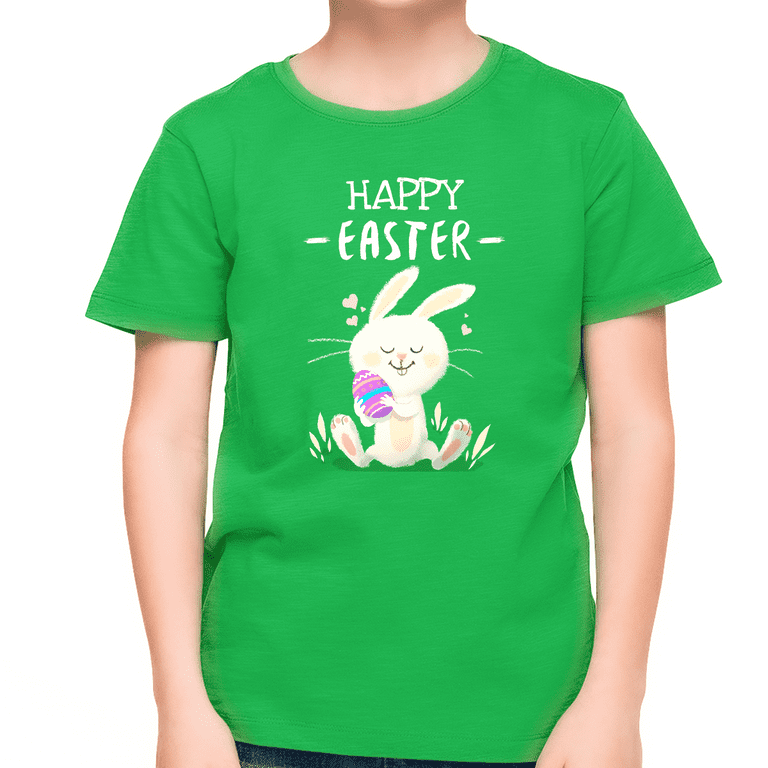 Funny Bunny Easter Shirt Cute Happy Rabbit Egg Easter Tee Funny Bunny Easter Shirt Cute Happy Rabbit Egg Easter Tee