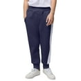 thumbnail image 1 of Boys Elastic Waist Jogger Lined Sweatpants with Pockets for Casual Athletic Wear and Winter Workout Comfort, 1 of 9