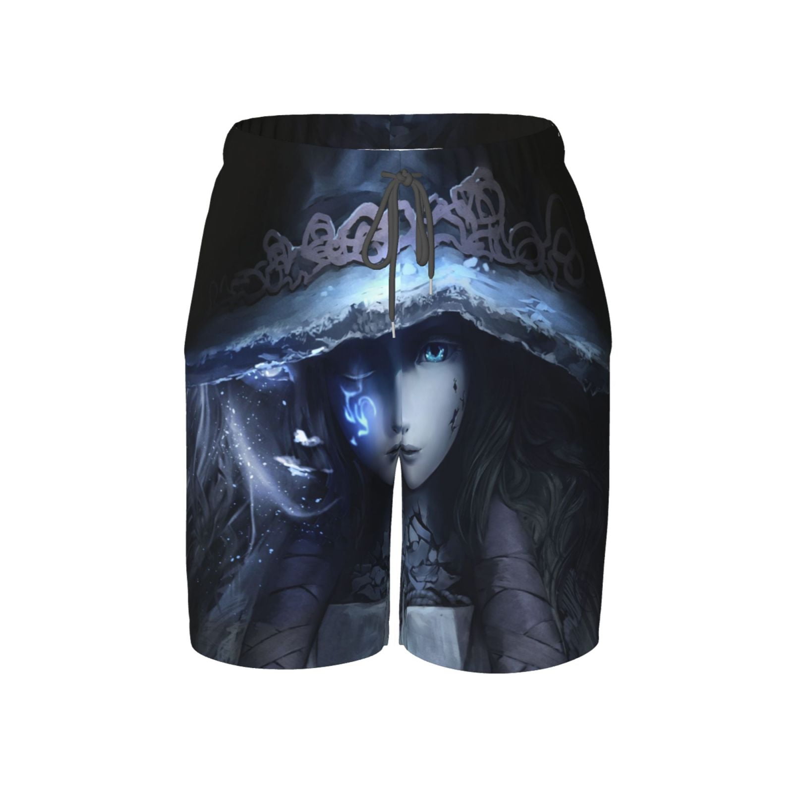 Boys Elden Ring Swim Trunks Mesh Liner Swim Shorts Quick Dry Bathing