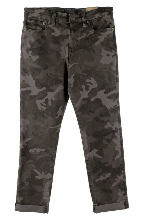 Boys Eldridge Skinny Camouflage Jeans-HW-12