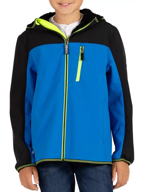 Boys' Falcon Softshell Jacket Midweight Water-Resistant Wind-Resistant