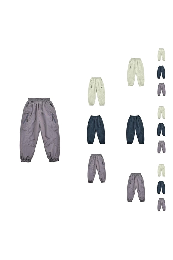 Boys Fashion Boys Pants All-Weather Windproof Rain Softshell Thermal Trousers for Outdoor Hiking Skiing Kids Sports Winter Casual