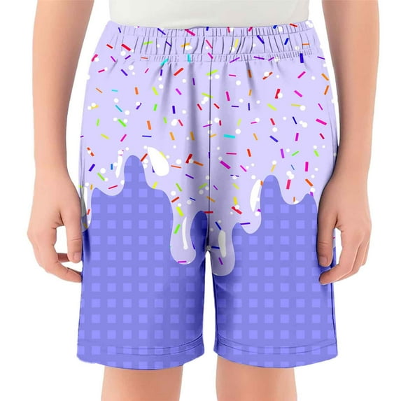 Boys' Fashion Casual Loose Jogger Shorts for Teens Boys Clothes Size 11-12 Years