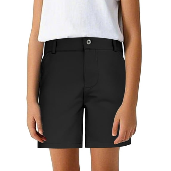 Boys' Fashion Drawstring Elastic Waist Pull-On Boys Summer Outfits Little Girls Clothes 17-18 Years