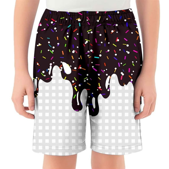 Boys' Fashion Stretchy Relaxed Pull-On Toddler Shorts Shorts for Boys 3-4 Years
