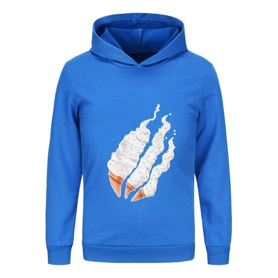 Boys Fire Hoodie for Kids – Lightweight Sweatshirt with Flame Design Inspired by Preston Playz – Unisex Youth Top
