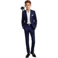 thumbnail image 1 of Boys' First Class Slim Fit Suits Lightweight Style, 1 of 7