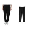 thumbnail image 1 of Boys' Flat Black Pants Slim Fit Dress Pants Comfortable School Uniform Trousers Boys Golf Pants Size 5-6 Years, 1 of 8