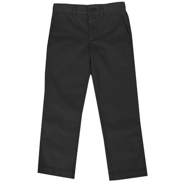 Boys Flat Front School Uniform Pants(Littile Boys)