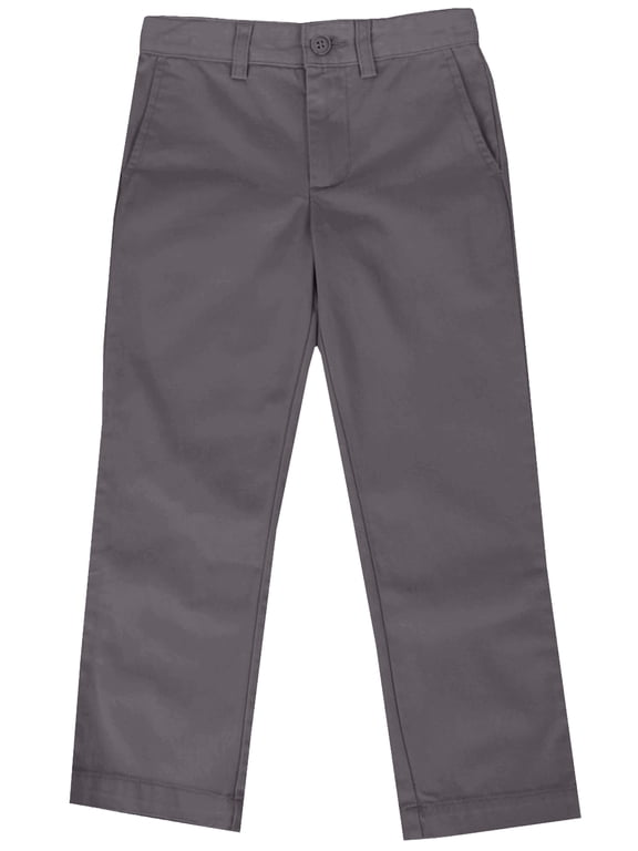Boys Flat Front School Uniform Pants(Littile Boys)