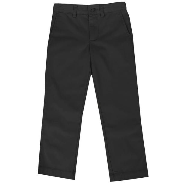 Boys Flat Front School Uniform Pants(Littile Boys)