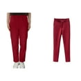 thumbnail image 1 of Boys' Flat Red Dress Pants Boys Stretch Pants School Uniform Pants Kids Suits 9-10 Years, 1 of 4