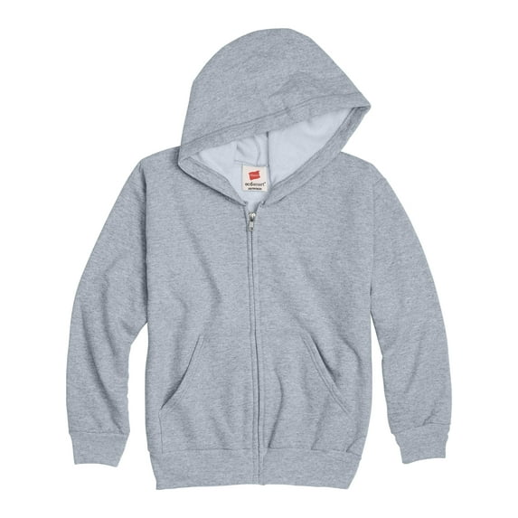 Boys Fleece Full Zip Hooded Jacket, Sizes 4-18