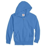 JUNGANG Boys Fleece Full Zip Hooded Jacket, Sizes 4-18