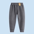 thumbnail image 1 of Boys Fleece Sweatpants Toddler Jogger Pants Drawstring Elastic Waist Cotton Casual Winter Warm Sweatpant Kids Tween Boys Athletic Pants, Size 1-13, 1 of 5