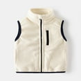 thumbnail image 1 of Boys Fleece Vest Sleeveless Jacket Outerwear Vests Winter Vest Girls Size 2-3 YearsClothes, 1 of 3