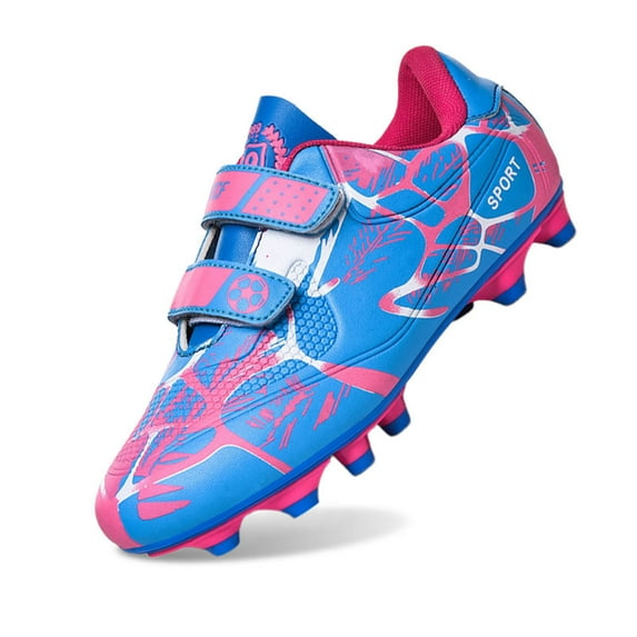 Boys Football Cleats Unisex Kids Athletic Training Shoes Lightweight Outdoor Non Performance Boots