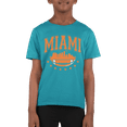 thumbnail image 1 of Boys Football T-Shirt Sports Fan Gear Short Sleeve Printed Designs, 1 of 1