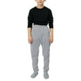 thumbnail image 1 of Boys Footed Sweatpants with Sherpa Fleece Lined Feet, Extremely Soft and Warm Footing, 1 of 9