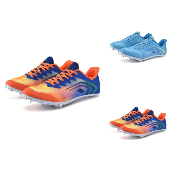 Boys Footwear Sneakers for Boys Track And Field Competition For Male And Female Students Running Shoes With Cleats