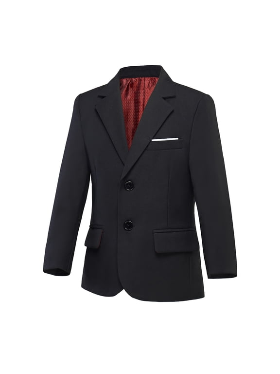 Boys' Formal Suits Blazer Jacket Coat for Kids,Suitable for Garden Parties any outdoor events, school events, special events