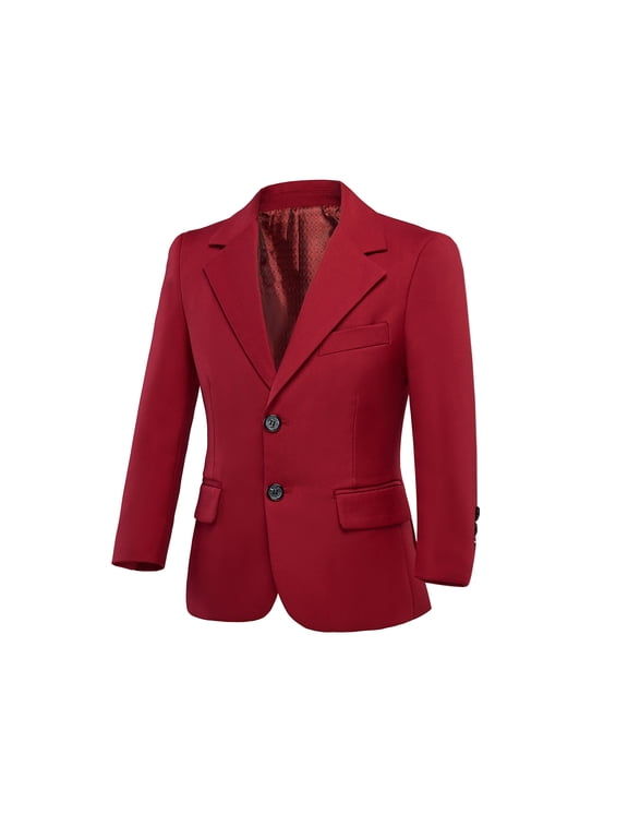 Boys' Formal Suits Blazer Jacket Coat for Kids,Suitable for Garden Parties any outdoor events, school events, special events