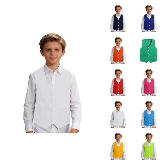 Boys Formal Vest For Kids And Elegant Speech Performance Boy Party Jacket