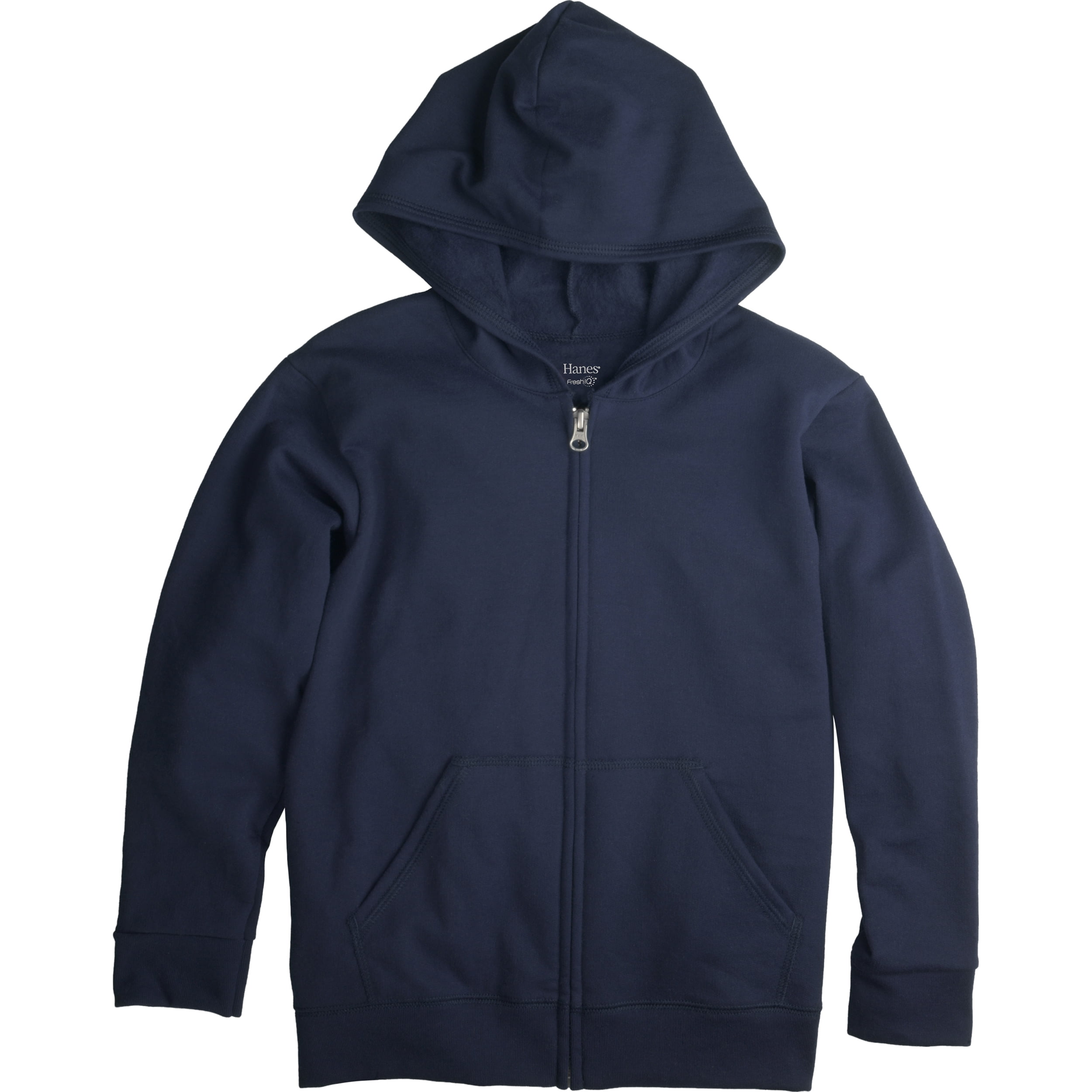 Boys FreshIQ Fleece Full Zip Hoodie Walmart