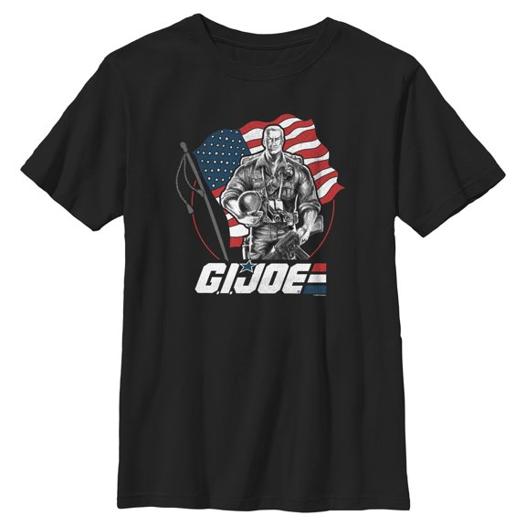 Boys GI Joe Patriotic Circle Up T Shirt