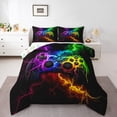 thumbnail image 1 of Gamer Bedding Twin Comforter Set,Down Comforter,Reversible 2 Pieces, 1 of 7