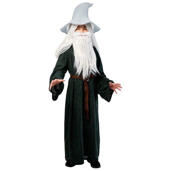 The Hobbit Gandalf Costume for Kids by Rubies, Boys Large