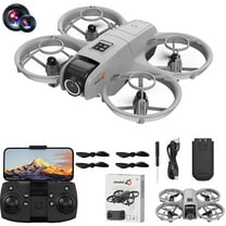Boys Gifts 13-14 Years Old New Beginner Drone Drone with Camera and Cool Light Remote Control Toys Gifts for Boys with Altitude Hold Headless Mode Start Speed Adjustment