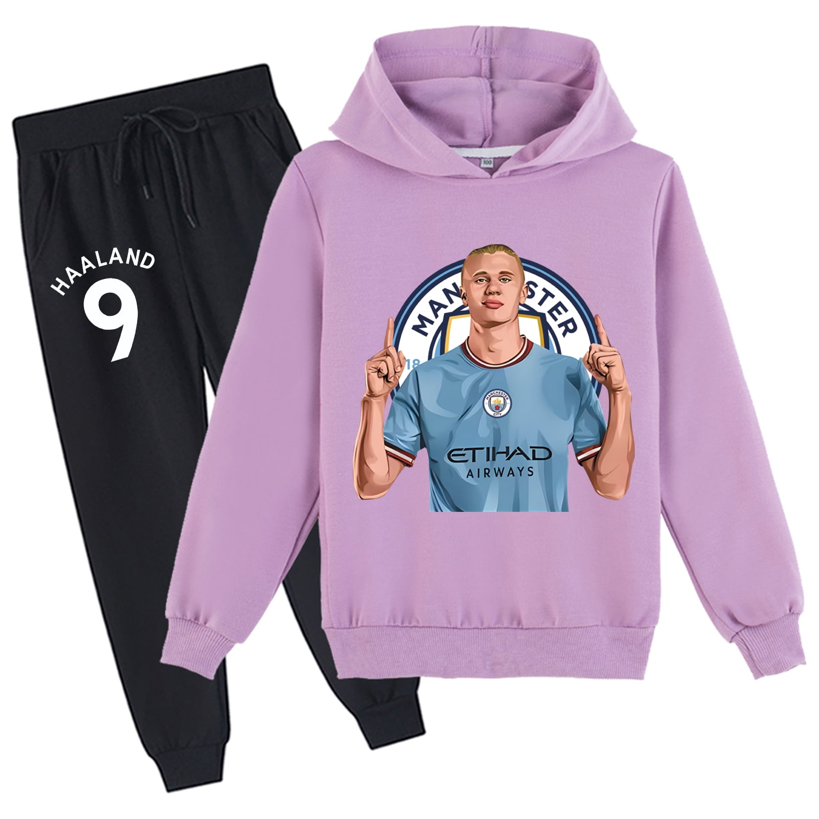 Nwada Boys Clothes Sets Hooded Sweatsuits and Trousers Set Kids Tracksuit Spring Sport Outfits Age 12 Months to 5 Years