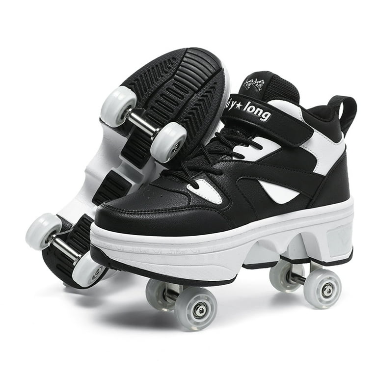 Heelys Girls 2-in-1 Roller Skates Sneakers Retractable Wheels