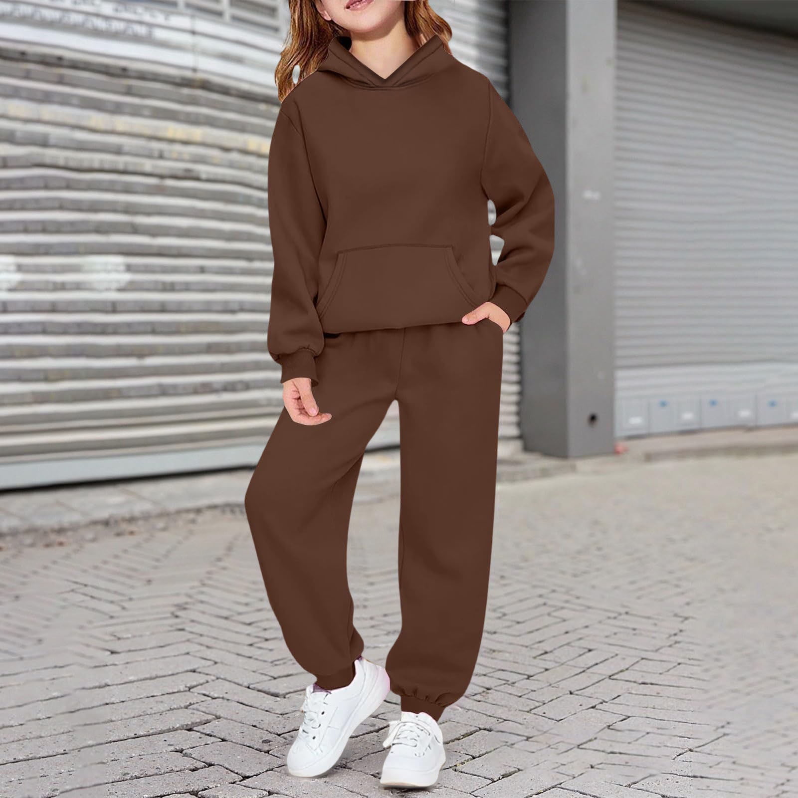 Meisjes Hoodie en Joggingbroek Set Outfits 2-delige Hooded Sets Herfst Kinderen Eten Slaap Rugby Herhaal met Capuchon Track Suits Sweatshirt en Joggingbroek Set Workout Brief Trainingspak Sets, Zwart Meisjes Hoodie en Joggingbroek Set Outfits 2-delige Hooded Sets Herfst Kinderen Eten Slaap Rugby Herhaal met Capuchon Track Suits Sweatshirt en Joggingbroek Set Workout Brief Trainingspak Sets, Zwart
