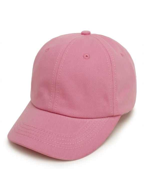 Boys Girls Adjustable Baseball Cap Toddler Hat Solid Infant Kids Boy Hats Caps (2-5 Years)