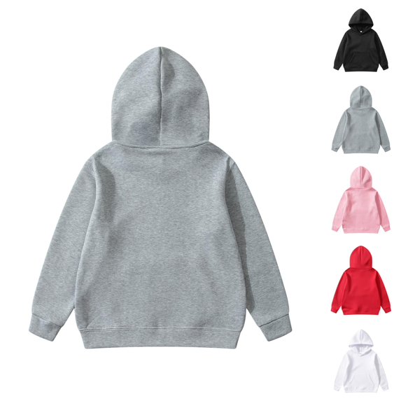 Boys Girls And Toddlers' Pullover Hoodie Sweatshirts