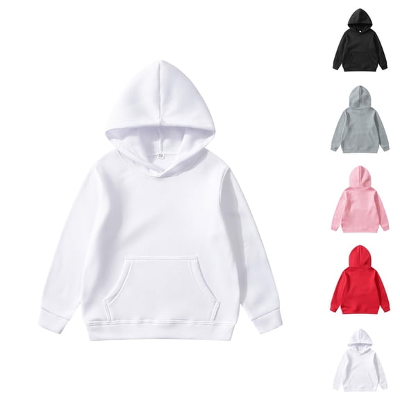 Boys Girls And Toddlers' Pullover Hoodie Sweatshirts