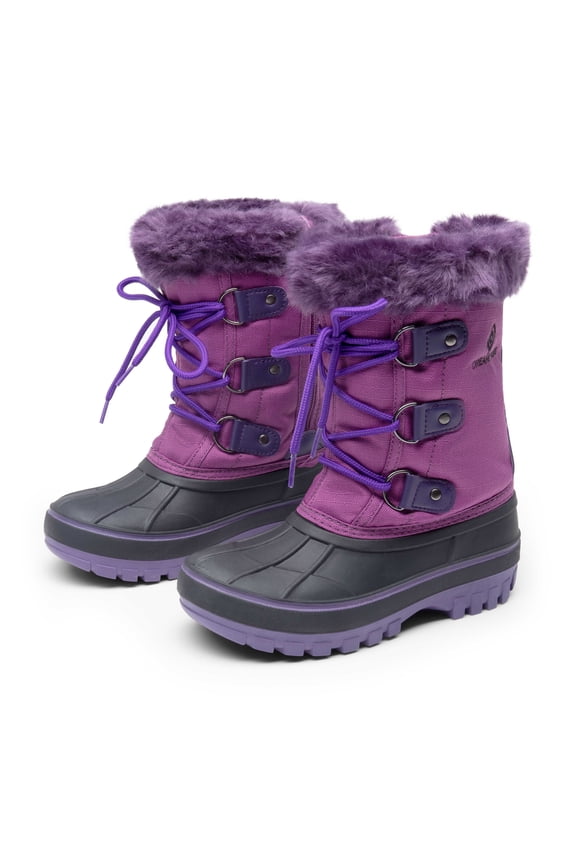Boys & Girls Ankle Winter Waterproof Snow Boots Forester