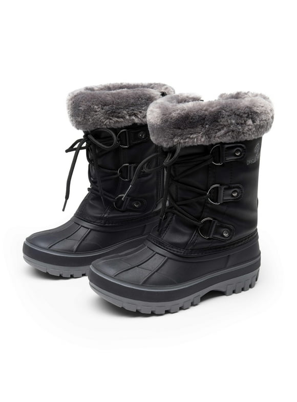 Boys & Girls Ankle Winter Waterproof Snow Boots Forester