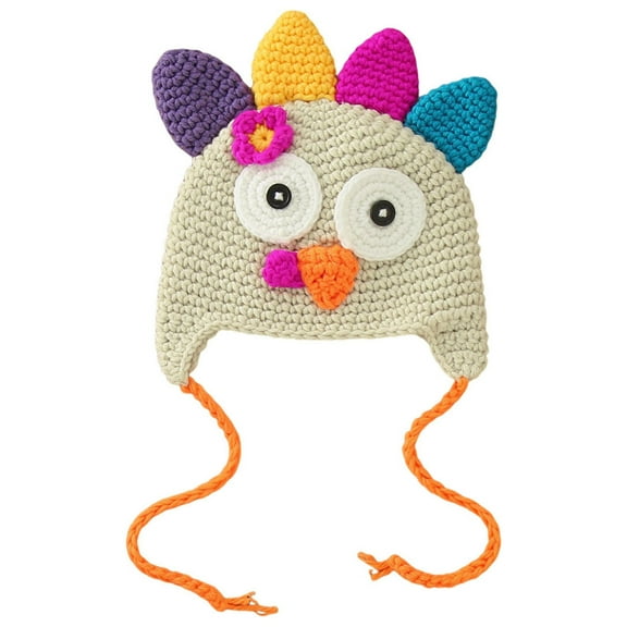 Boys Girls Baby Knitted Hat Thanksgiving Knitted Cartoon Turkey Wool Hat Warm Babies Hats Boys Boys Hats