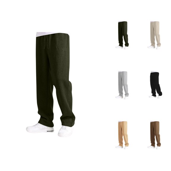 Boys Girls Baggy Sweatpants 2026 Fashion Elastic Waist Drawstring Oversized Straight Leg Sweat Pants with Pockets