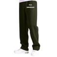 thumbnail image 1 of Boys Girls Baggy Sweatpants - Lightweight Straight Leg Athletic Pants with Pockets & Bow Knot, Comfortable Casual Sportswear for Kids 4-13 Years(Dark Green,6-7Years), 1 of 4