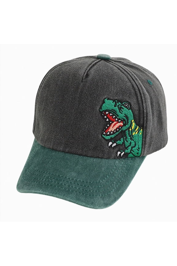 Boys Girls Beanies Baseball Hats For Girls Boys Vintage Baseball Cap Cartoon Hat For Boys And Girls Ski Hat,3-8 Years,A24-Black