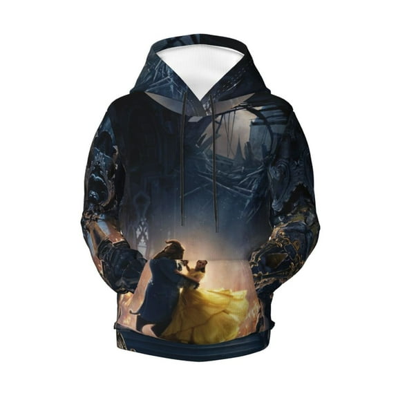 Boys Girls Beauty The Be-as Pullover Hoodies 3D Print Novelty Colorful Kids Hoodie Sweatshirts with Pocket