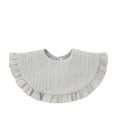 thumbnail image 1 of Boys Girls Bib Delicate Lace Detailing Gentle Water Absorbent Cloth Toddlers Bib Clothes, 1 of 4