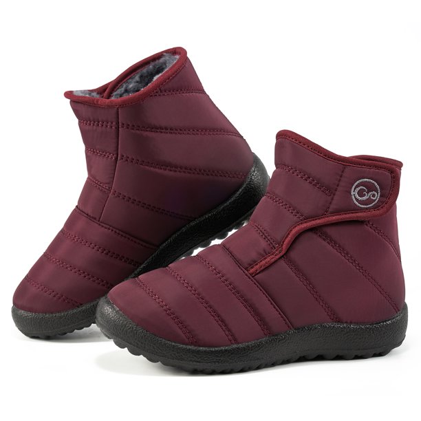 Boys Girls Boots Winter Boot With Faux Fur Lined Toddler Little Kid