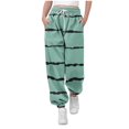 thumbnail image 1 of Boys Girls Camo Pants Kids Pull On Drawstring Youth Camouflage Cargo Joggers Green 5-6 Years, 1 of 6